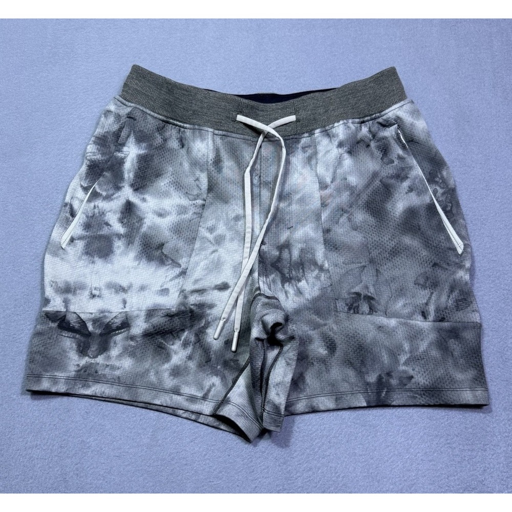 Lululemon Shorts Mens M Textured Tech Stretch Athleisure Normcore Performance